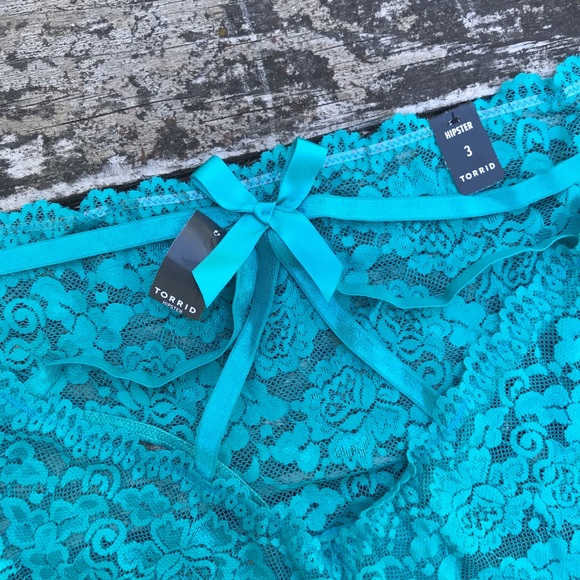 Torrid Lace Hipster Panty Underwear w/cute detail - Picture 5 of 8